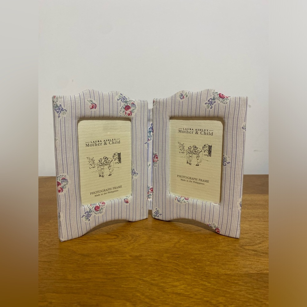 Laura Ashley Floral Double Photo Frame